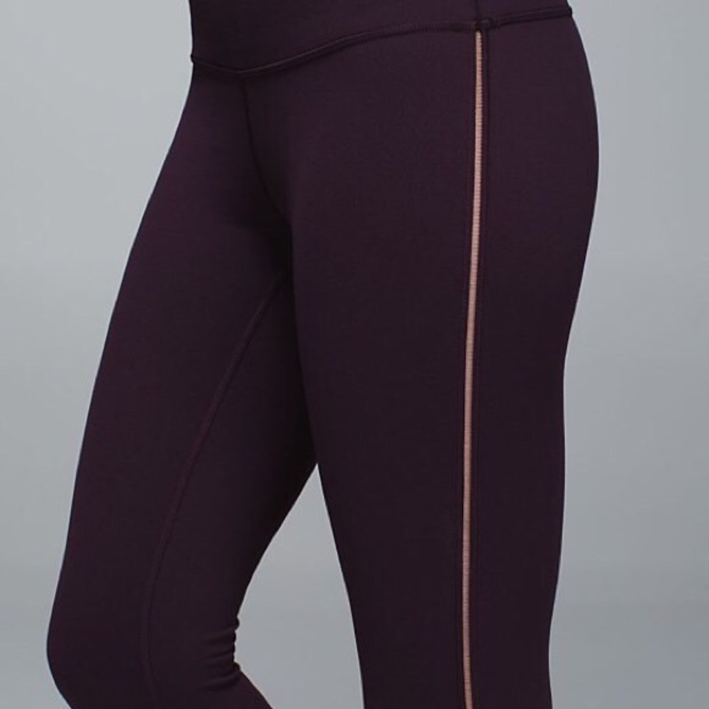 Lululemon High Times Pant in Black Cherry